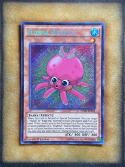 Yugioh Fluffal Octopus FUEN-EN014 Secret Rare 1st Ed NM - Image 1