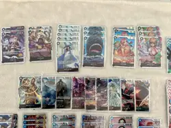 One Piece TCG Japanese Super Rare SR Lot of 124 Cards OP01-OP13 M-NM (US Seller) - Image 2
