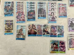 One Piece TCG Japanese Super Rare SR Lot of 124 Cards OP01-OP13 M-NM (US Seller) - Image 3