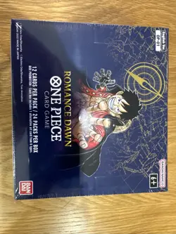 One Piece OP-01 Romance Dawn Booster Box BLUE BOTTOM English NEW SEALED - Image 2