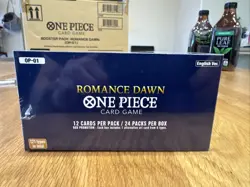 One Piece OP-01 Romance Dawn Booster Box BLUE BOTTOM English NEW SEALED - Image 3