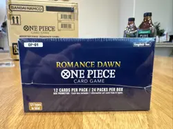 One Piece OP-01 Romance Dawn Booster Box BLUE BOTTOM English NEW SEALED - Image 4
