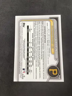 2024 Bowman Draft Chrome Prospect #CPA-KG Konnor Griffin 1st Auto - Image 2
