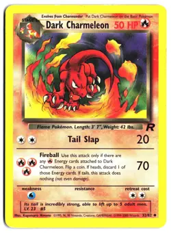 Dark Charmeleon Uncommon Team Rocket 32/82 LP - Image 1