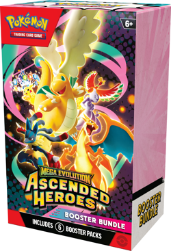 Pokemon TCG: Mega Evolution Ascended Heroes Sealed Booster Bundle PRESALE 4/24 - Image 1