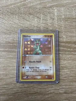 Machop 64/101 Common Hidden Legends Pokemon Reverse Holo Near Mint - Image 1