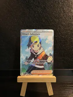 Pokemon - Ethan’s Adventure - 221/182 - Destined Rivals - Full Art Holo NM - Image 1