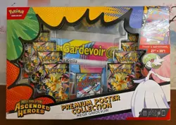 Sealed Pokemon - Ascended Heroes Premium Poster Collection Mega Gardevoir Box - Image 1