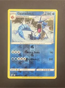 Pokemon Gyarados 040/192 Reverse Holo Rare Rebel Clash NM - Image 1