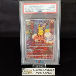 2023 POKEMON JAPANESE DETECTIVE PIKACHU RETURNS PRE-ORDER 098/SV-P PROMO PSA 10 - Image 1