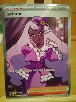 Jacinthe 110/088 Full Art Trainer Perfect Order NM Pokemon TCG - Image 1