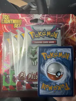 Sealed Pokemon TCG Lightning Set - Sealed! (6 Packs!) - Image 1