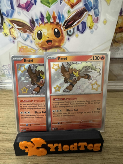 Pokemon TCG - Entei 112/091 - SV: Paldean Fates - Near Mint - Image 1