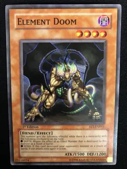 YuGiOh ELEMENT DOOM Common FET-EN011 NM/M 1st Edition - Image 1