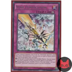 Yugioh Void Purification CROS-EN073 Rare 1st Edition NM - Image 1