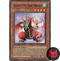 Yugioh Harpie's Pet Baby Dragon SD8-EN017 Common 1st Edition NM - Image 1