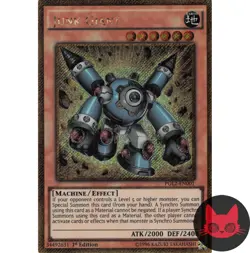 Yugioh Junk Giant PGL2-EN001 Gold Secret Rare 1st Edition NM - Image 1