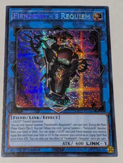 Fiendsmith's Requiem Prismatic Secret rare Yugioh! Mega pack 2025 - Image 1