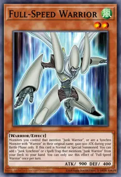 Full-Speed Warrior L5DD-ENY01 1st ED Yu-Gi-Oh! ULTRA RARE - Image 1