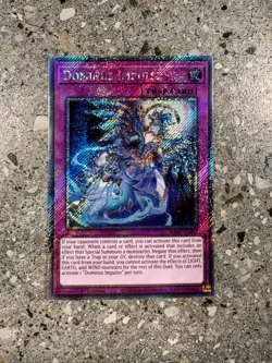Yugioh TCG Dominus Impulse RA05-EN080 Platinum Secret Rare 1st Edition EU NM-M - Image 1