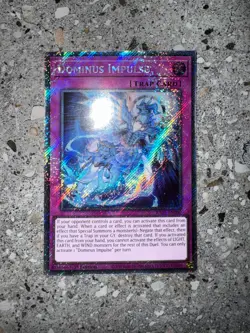 Yugioh TCG Dominus Impulse RA05-EN080 Platinum Secret Rare 1st Edition EU NM-M - Image 3