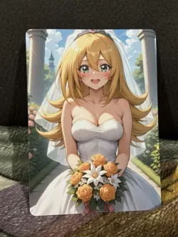 CUSTOM DARK MAGICIAN GIRL YUGIOH CARD UNCENSORED - Image 1