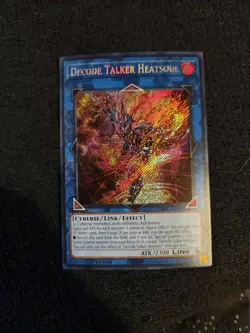 Decode Talker Heatsoul - Secret Rare - RA01-EN048 - NM - Yugioh - Image 1
