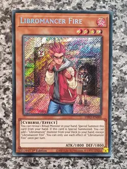 Yugioh Dimension Force DIFO Secret Rare 1st Edition MINT - Image 2