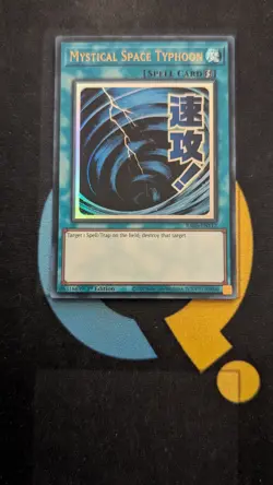 RA05-EN112 Mystical Space Typhoon Variant Art Ultra Rare 1st Ed YuGiOh - Image 1