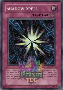 Shadow Spell super rare SKE-041 Yugioh - Image 1