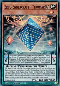 Ekto Enneacraft - tromarIA PHRE-EN018 Super Rare Yugioh Phantom Revenge - Image 1