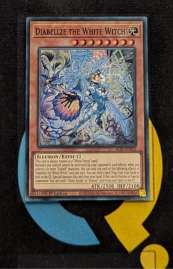ALIN-EN012 Diabellze the White Witch Super Rare 1st Edition YuGiOh Card - Image 1