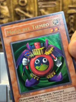 Yugioh Time Wizard PMT-S065 Ultra Rare Metal Raiders 1st Edition 2002 Vintage NM - Image 4