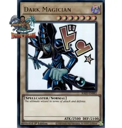 Yugioh! 1x Dark Magician RA05-EN083 Ultra Rare 1st Ed NM - Image 1
