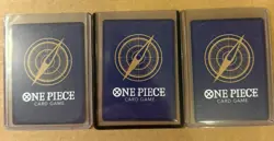 Bandai One Piece Card Game Rob Lucci Holo Lot of 3 Cards English ST29-013 - Image 2