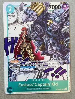 Eustass "Captain" Kid One Piece ST02-013 English Foil - Image 1