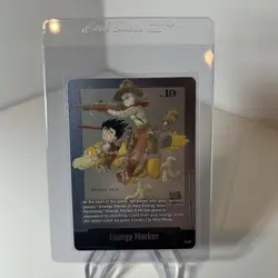 Dragon Ball Super Card Game Foil Energy Marker Goku Bulma #19 E-43 English - Image 1