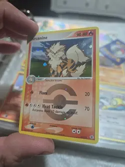 Pokemon TCG Arcanine FireRed LeafGreen Reverse Holo Card 18/112 2004 - Image 2