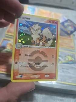 Pokemon TCG Arcanine FireRed LeafGreen Reverse Holo Card 18/112 2004 - Image 3