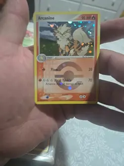 Pokemon TCG Arcanine FireRed LeafGreen Reverse Holo Card 18/112 2004 - Image 4