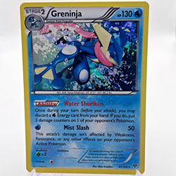 Pokemon TCG Greninja 41/146 Rare Holo XY Base Set 2014 Water Pokemon Card NM - Image 1