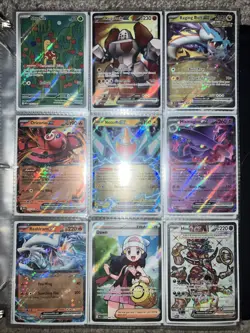Pokemon Card Lot - 180 Cards Total Lots Of Full Arts Rares - Some Doubles - Image 1