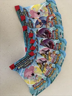 Pokemon Journey Together Booster Pack 10 Cards- Sealed And Unopened - Image 1
