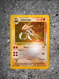 Pokemon TCG Cards Kabutops 9/62 Fossil Holo Rare NM - Image 4