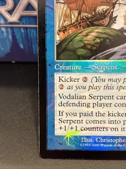 Vodalian Serpent FOIL MtG Invasion UP NM - Image 4