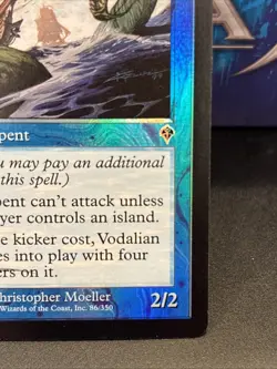 Vodalian Serpent FOIL MtG Invasion UP NM - Image 5