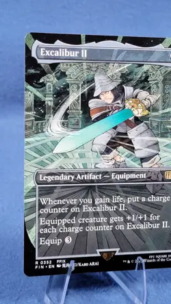 Excalibur II (Borderless) M/NM [FIN - 352] Mtg 🔮 B - Image 5