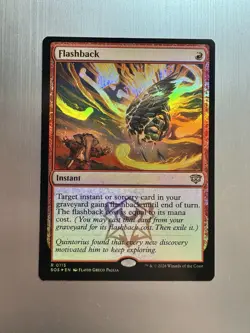 Flashback - 115 - MTG: Secrets of Strixhaven - Rare - FOIL - Image 1