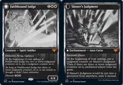 Faithbound Judge // Sinner's Judgment - Innistrad: Double Feature #279 MTG Magic - Image 1