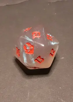 Oversized Spindown D20 Dice - MTG Avatar: The Last Airbender Life Counter - Image 1